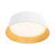 Lustre aplicate - Lustra aplicata Fabio alb/ imitatie lemn