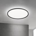 Plafoniera slim LED CCT dimabil KANT 80cm, negru
