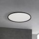 Plafoniere - Plafoniera slim LED CCT dimabil KANT 80cm, negru