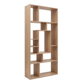 Biblioteci-Rafturi - Raft din lemn de mango MAKASSAR 180x80cm