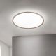 Plafoniere - Plafoniera slim LED CCT dimabil KANT 80cm, khaki
