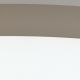 Plafoniere - Plafoniera slim LED CCT dimabil KANT 80cm, khaki