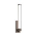 Aplica de perete, metal cafeniu periat, LED LIGHT 9W 3000K