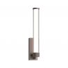 Aplica de perete, metal cafeniu periat, LED LIGHT 9W 3000K
