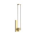 Aplica de perete, metal auriu periat, LED LIGHT 9W 3000K