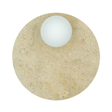Aplice, corpuri de iluminat pentru pereti - Aplica de perete decorativa 1xG9 NATURAL STONE