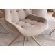 Seturi scaune, HoReCa - Set 2 scaune Divani metal bej, microfibra champagne si catifea bej