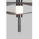 Pendule, Lustre suspendate - Lustra LED suspendata Kyoto bronz/ negru