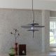 Pendule, Lustre suspendate - Lustra LED suspendata Kyoto bronz/ negru