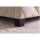 Paturi - Pat cu spatiu de depozitare ELYSIUM 140x200cm catifea champagne bej