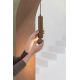 Pendule, Lustre suspendate - Pendul LED minimalist din aluminiu maro Milan