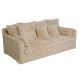 Canapele - Canapea mare YETI cu 3 locuri, material plusat cu fir lung