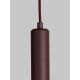 Pendule, Lustre suspendate - Pendul LED minimalist din aluminiu burgundy Milan
