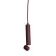 Pendule, Lustre suspendate - Pendul LED minimalist din aluminiu burgundy Milan
