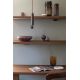 Pendule, Lustre suspendate - Pendul LED minimalist din aluminiu burgundy Milan