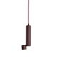 Pendule, Lustre suspendate - Pendul LED minimalist din aluminiu burgundy Milan