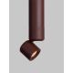 Pendule, Lustre suspendate - Pendul LED minimalist din aluminiu burgundy Milan
