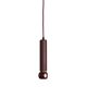 Pendule, Lustre suspendate - Pendul LED minimalist din aluminiu burgundy Milan