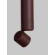 Pendule, Lustre suspendate - Pendul LED minimalist din aluminiu burgundy Milan