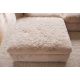 Banchete-Tabureti - Taburete, Suport picioare YETI 100cm, material plusat cu fir lung