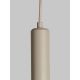 Pendule, Lustre suspendate - Pendul LED minimalist din aluminiu sand Milan