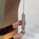 Pendule, Lustre suspendate - Pendul LED minimalist din aluminiu sand Milan