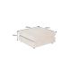 Banchete-Tabureti - Taburete, Suport picioare SOHO 100cm, material chenille bej