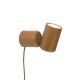 Aplice cu Spot - Aplica cu spot GU10 minimalist din aluminiu maro Milan