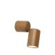 Aplice cu Spot - Aplica cu spot GU10 minimalist din aluminiu maro Milan