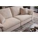 Canapele - Canapea mare SOHO 260cm cu 4 locuri, material chenille bej