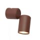 Aplice cu Spot - Aplica cu spot GU10 minimalist din aluminiu burgundy Milan