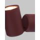 Aplice cu Spot - Aplica cu spot GU10 minimalist din aluminiu burgundy Milan