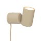 Aplice cu Spot - Aplica cu spot GU10 minimalist din aluminiu sand Milan