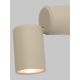 Aplice cu Spot - Aplica cu spot GU10 minimalist din aluminiu sand Milan