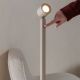 Lampadare - Lampa de podea portabila cu baterii Milan bej