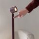 Lampadare - Lampa de podea portabila cu baterii Milan burgundy