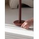 Lampadare - Lampa de podea portabila cu baterii Milan burgundy