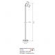Lampadare - Lampa de podea portabila cu baterii Milan maro