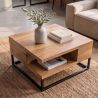 Masuta design industrial vintage Giant 60cm lemn de mango