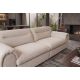 Canapele - Canapea mare SIXTH SENSE 245cm cu 4 locuri, material boucle bej