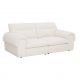 Canapele - Canapea mare SIXTH SENSE 210cm cu 3 locuri, material boucle bej
