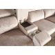 Coltare - Coltar cu functie de relaxare si spatiu de depozitare PRIME 300cm, catifea bej