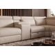 Coltare - Coltar cu functie de relaxare si spatiu de depozitare PRIME 300cm, piele sintetica bej