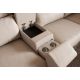 Coltare - Coltar cu functie de relaxare si spatiu de depozitare PRIME 300cm, piele sintetica bej