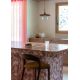 Pendule, Lustre suspendate - Lustra suspendata din travertin Tivoli 25cm terra