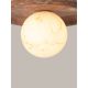 Pendule, Lustre suspendate - Lustra suspendata din travertin Tivoli 25cm terra