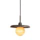 Pendule, Lustre suspendate - Lustra suspendata din marmura Tivoli 25cm maro
