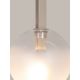 Pendule, Lustre suspendate - Lustra cu 6 pendule din sticla, Murano sand