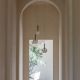 Pendule, Lustre suspendate - Lustra cu 3 pendule din sticla, Murano sand
