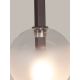 Pendule, Lustre suspendate - Lustra, Pendul din sticla, Murano burgundy